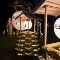高輪廿六夜で見る提灯と竹あかり！🏮