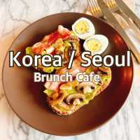 【韓国/ソウル】穴場な個人カフェ！遅く起きた朝にピッタリなブランチメニュー🍽️