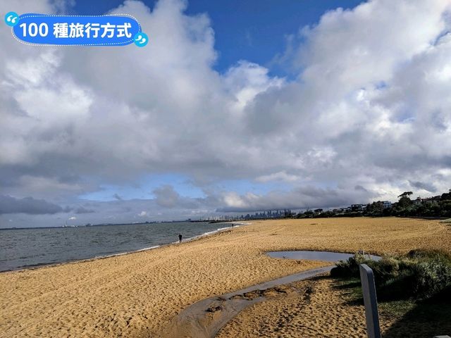 澳洲墨爾本-色彩濱紛超可愛的海灘彩虹小屋：Brighton Bathing Boxes