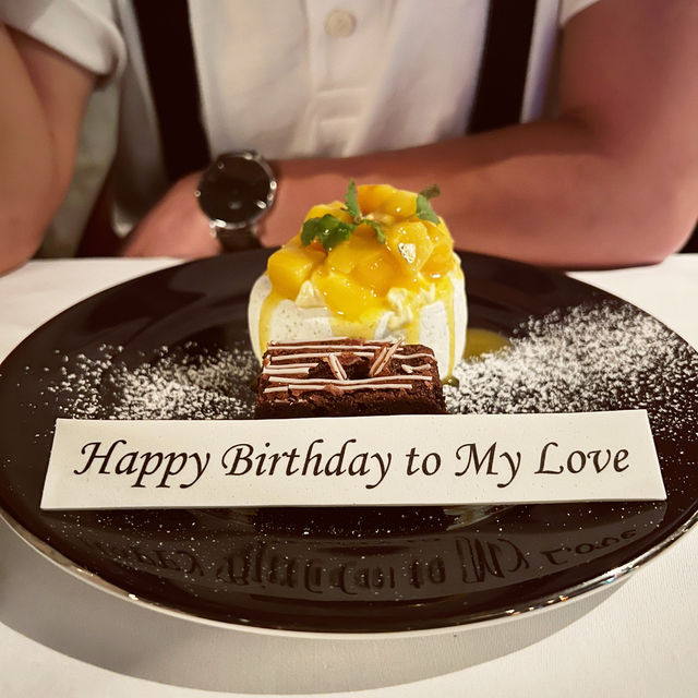 我的完美生日🎂在Grand Hyatt 的Steak House