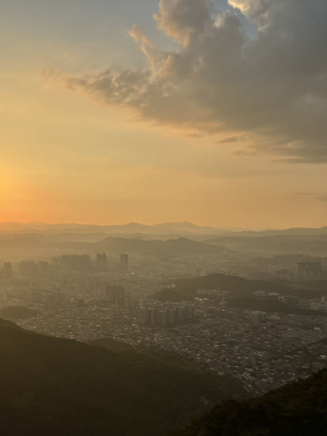 大邱景點 前山瞭望台