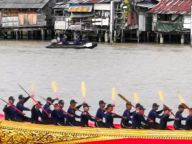 พามาชมการซ้อมขบวนเรือพระราชพิธี