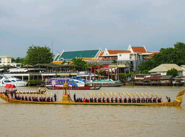 พามาชมการซ้อมขบวนเรือพระราชพิธี