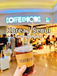 【韓国/ソウル】24時間🈺飛行機乗る時にいつでも買えちゃうカフェ