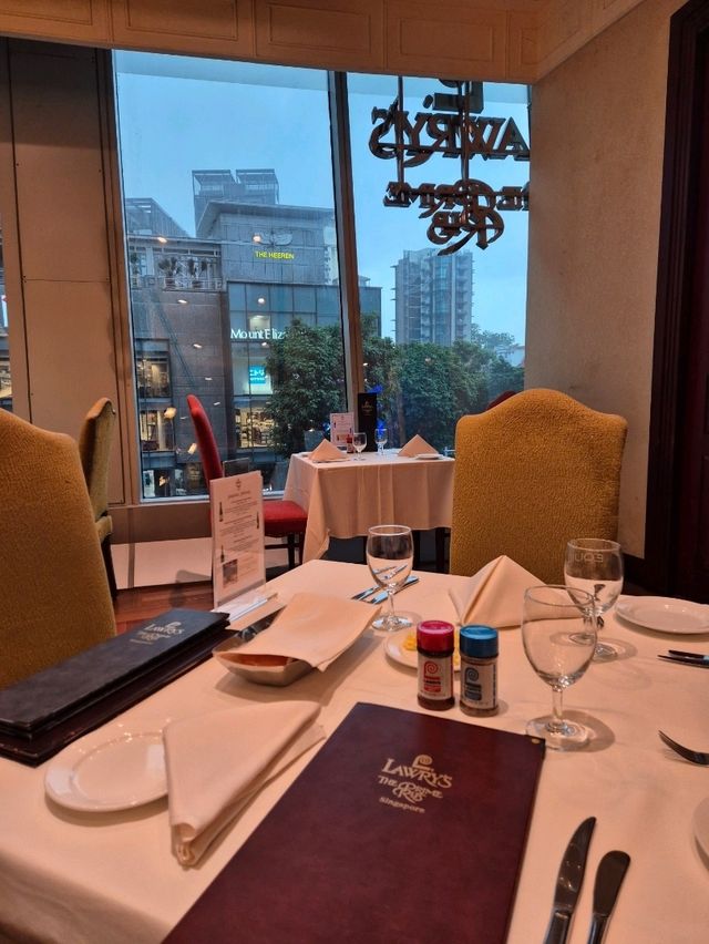 Family Friendly Meal At Lawry's Prime Ribs 🥩