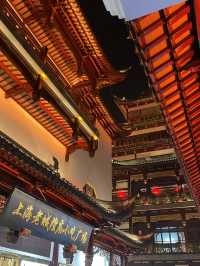 Yuyuan Old Street: A Journey Through Time Amidst Nighttime Lights