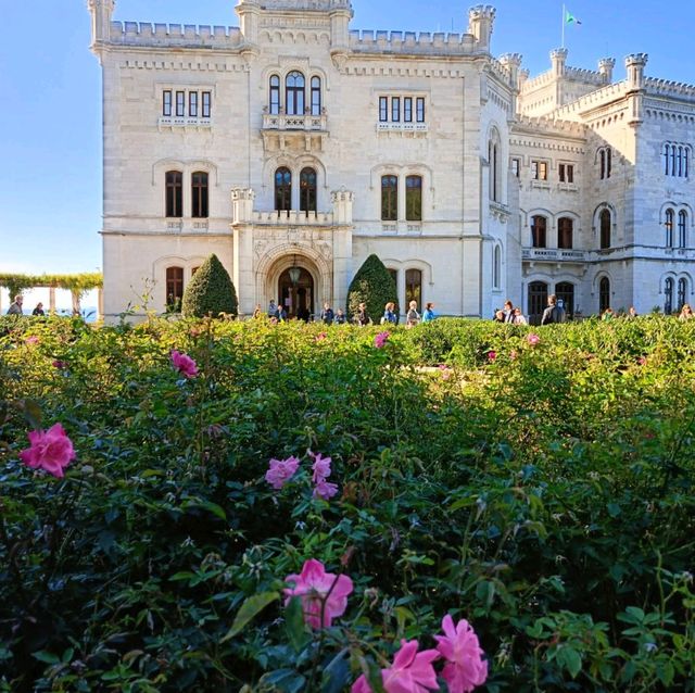 Miramare castle park is beautiful 