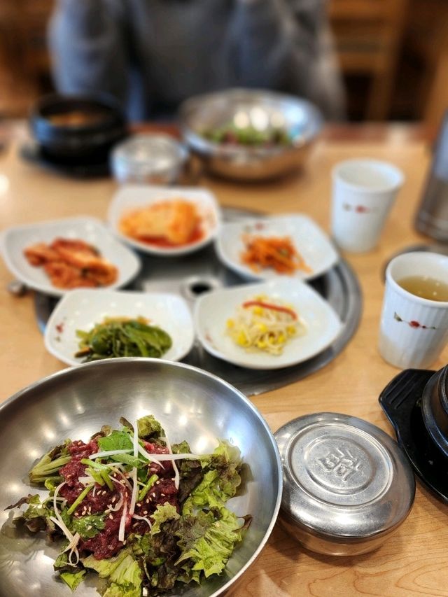 【韓国グルメ】芸能人御用達韓牛のお店🐮