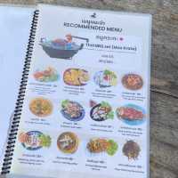 หมูกะทะ @แควน้อย ริเวอร์พาร์ค กาญจนบุรี
