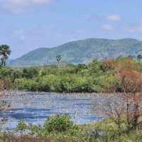 A lake with a dark history