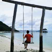 Serene beach stay in Pulau Besar
