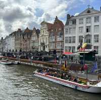Most picturesque street in Ghent