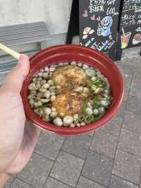 Have you tried Takoyaki Soup? Osaka 🇯🇵