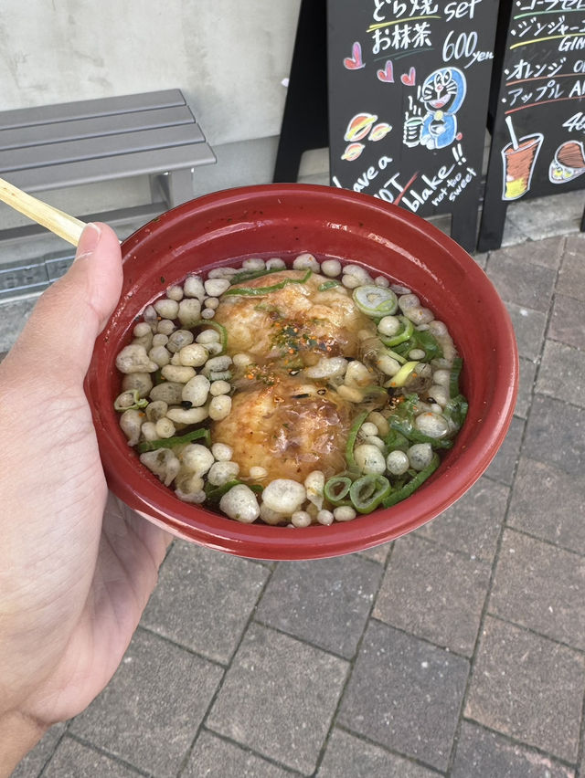 Have you tried Takoyaki Soup? Osaka 🇯🇵