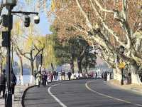 Morning walk at West Lake, Hangzhou