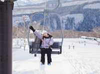 「田沢湖滑雪場」感受一下雪國氣氛吧！