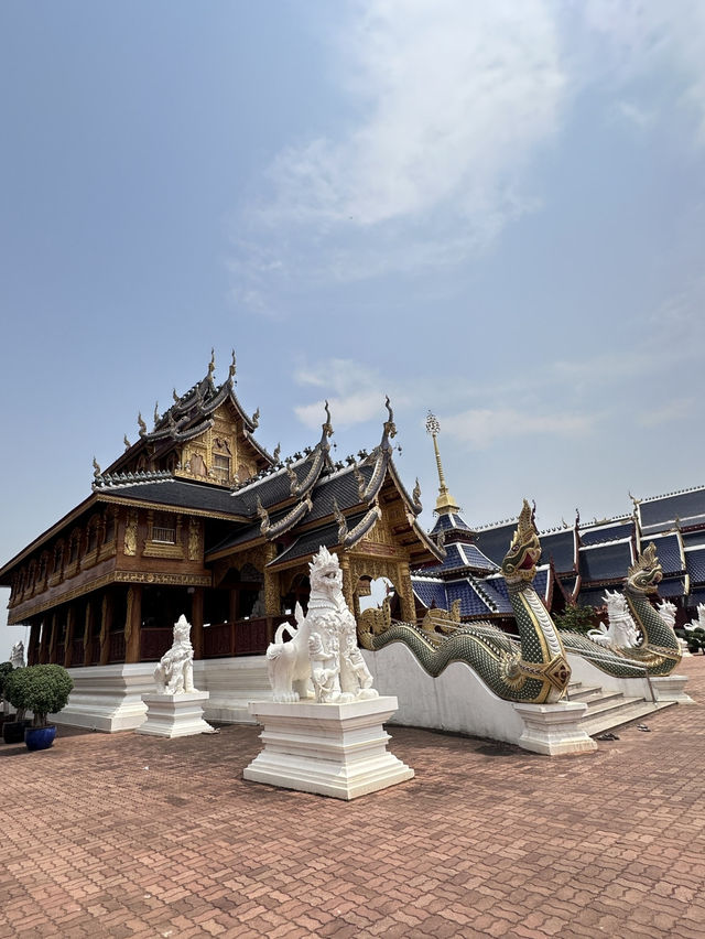 เที่ยววัดสวยเชียงใหม่ ที่วัดบ้านเด่น อ.แม่แตง