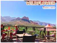 【USA /セドナ】絶景を見ながらランチタイム＊WILDFLOWER＊