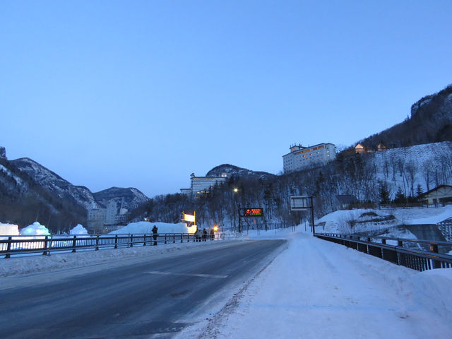 🇯🇵 北海道絕美溫泉區冰瀑祭❄️🧊