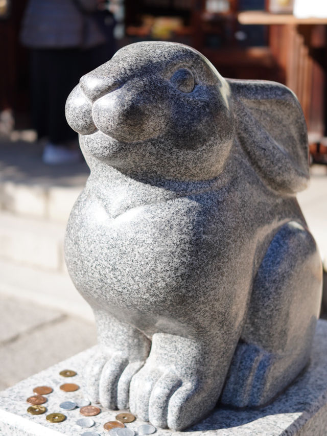 【名古屋×三輪神社】うさぎで有名な神社