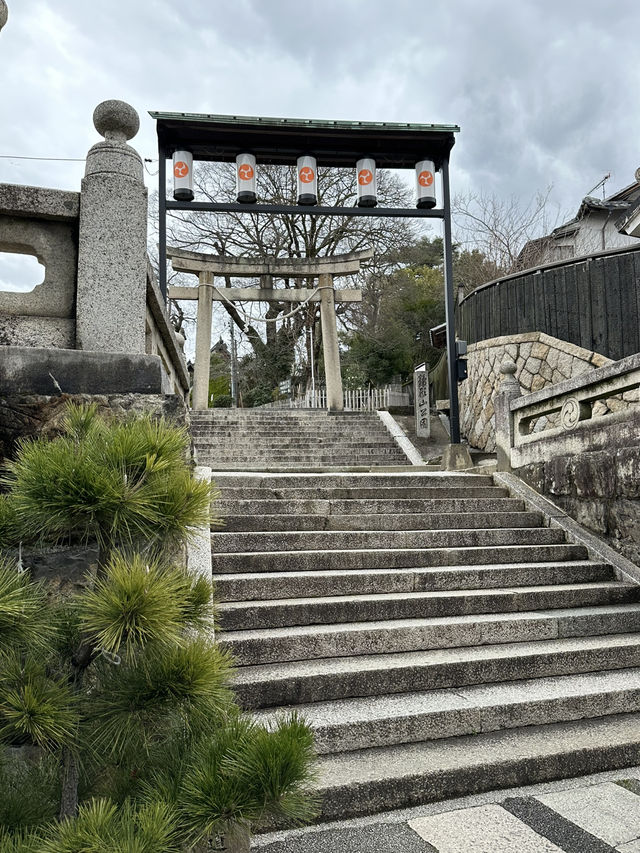 【大阪】倉敷觀光😎 限定粉色達摩和花纏守😍