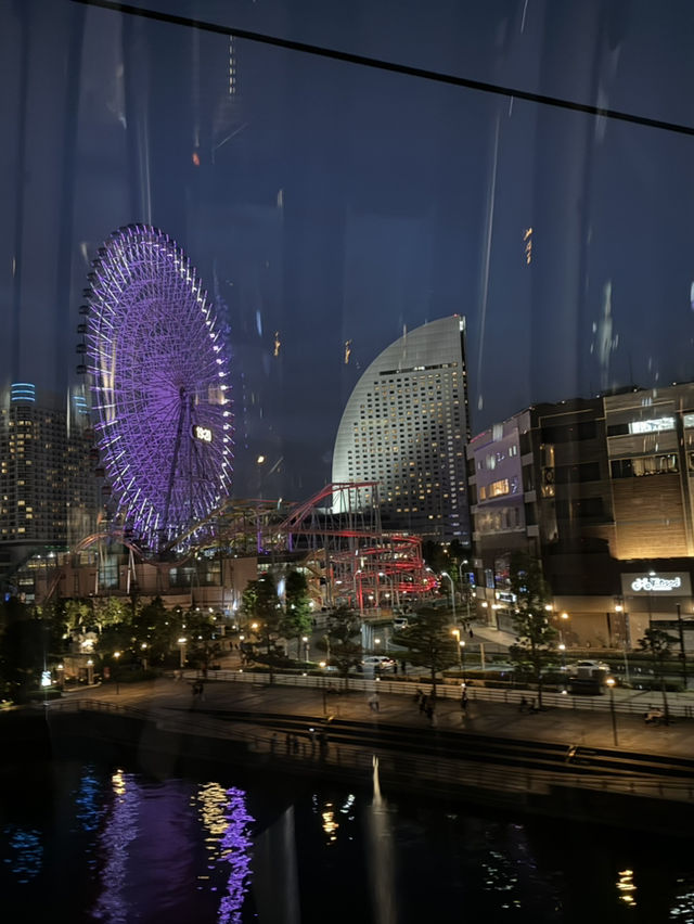 ขึ้นกระเช้าชมพระอาทิตย์ตก @Yokohama cosmo world 