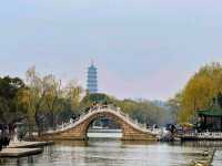 煙花三月下揚州，江南必遊瘦西湖 Slender West Lake