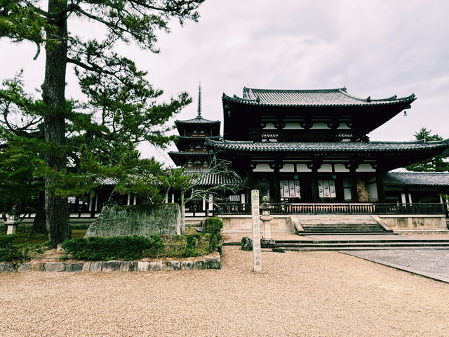 法隆寺，突然讓我變成深厚文化素養