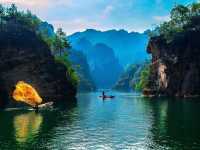 Tranquil Man-Made Baofeng Lake