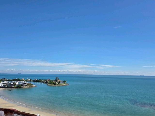beatiful sunny day at port dicskon