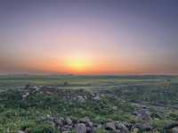 Golden Sunset Golan Heights