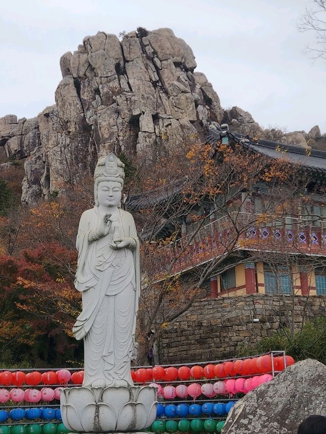 남해를 내려다 볼 수 있는 해수관음의 성지, 보리암