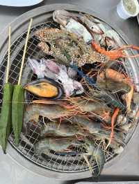 ร้านบุฟเฟต์ทะเลเผา อาหารสด เยอะมาก 