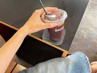 Square coffee and space