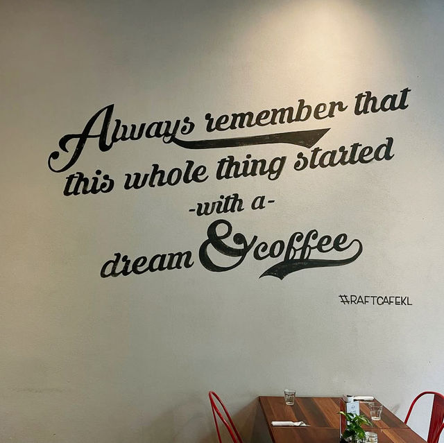Crafted Comfort at Ra-Ft Cafe KL