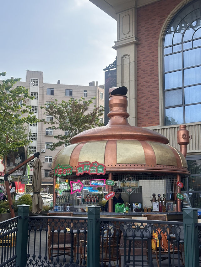 中国🇨🇳TSINGTAO1903バー（Museum Bar）❤️ビールと食事を素敵な空間で楽しむならここ！