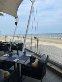 บรรยากาศริมทะเลสุดโรแมนติกที่ Sheraton Huahin