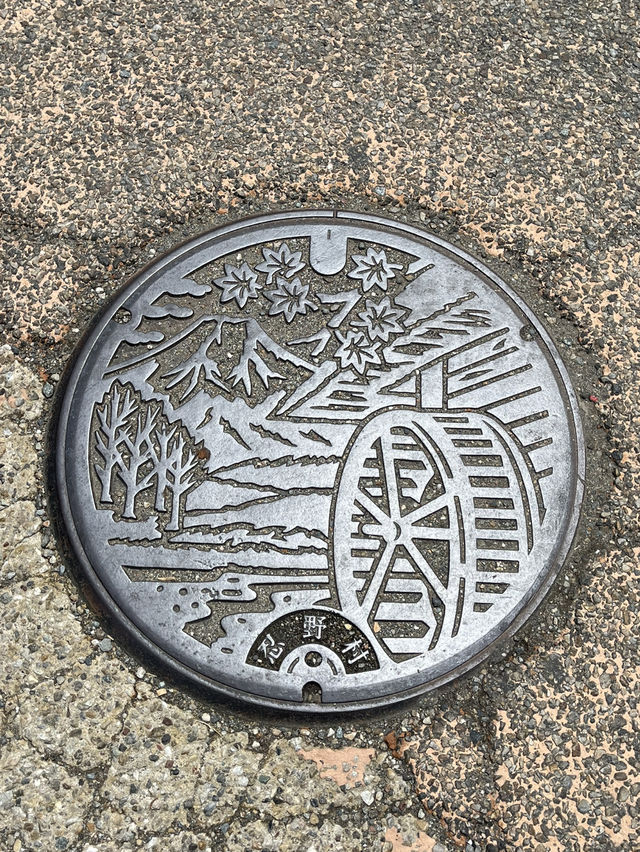 후지산이 보이는 전통마을🗻