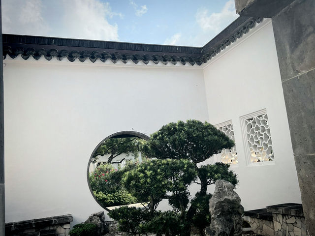 Tranquility Garden amidst Community Lake