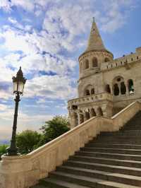  From Stone Turrets to Falling Legends: A Golden Hour at Matthias Fountain