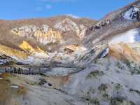 登別景點｜北海道超推薦活火山噴發口遺跡行程—登別地獄の谷
