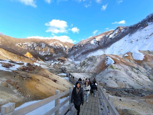 登別景點｜北海道超推薦活火山噴發口遺跡行程—登別地獄の谷