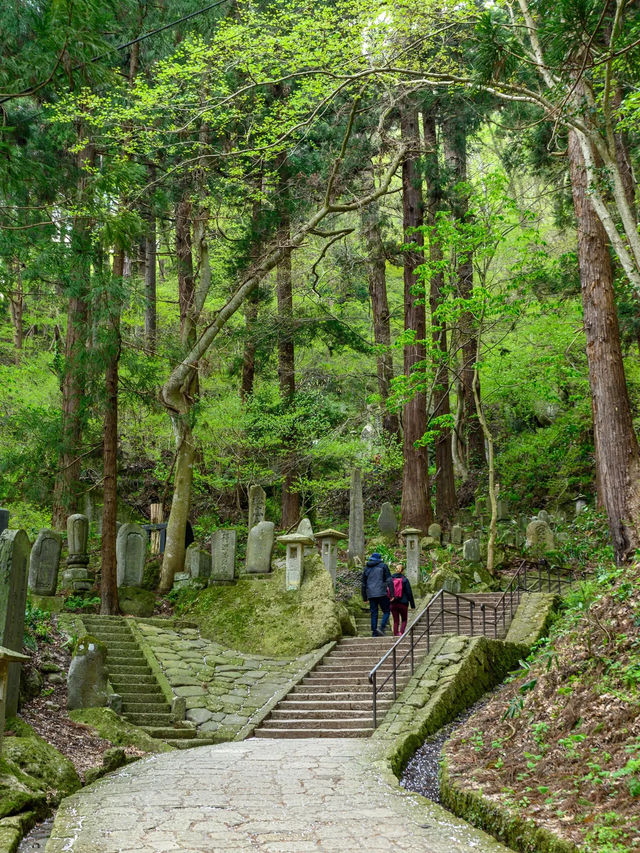 🏞️【山形・山寺（立石寺）】千段の石段