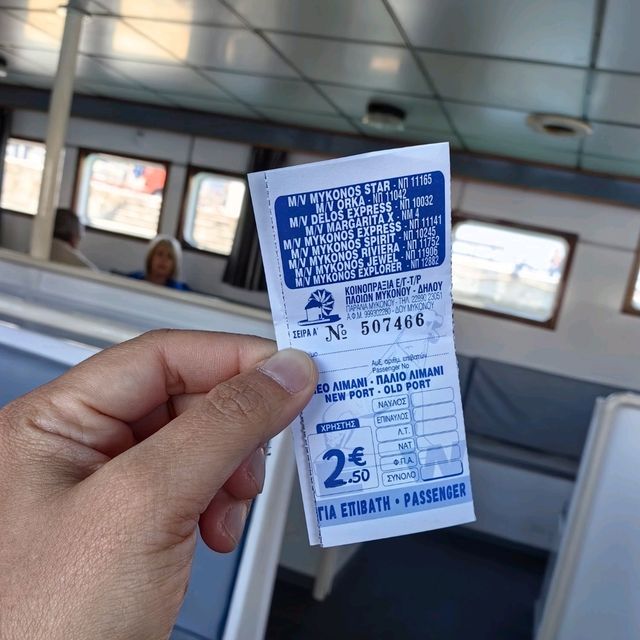 郵輪岸上遊米克諾斯島