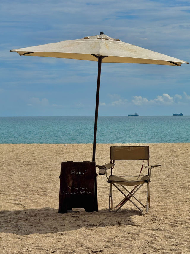 คาเฟ่ริมทะเลระยอง ไวบ์ดีมาก 🥤🌊