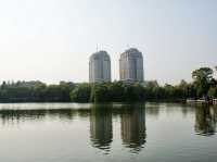 A Peaceful Morning at Xiuhu Park, Yiwu