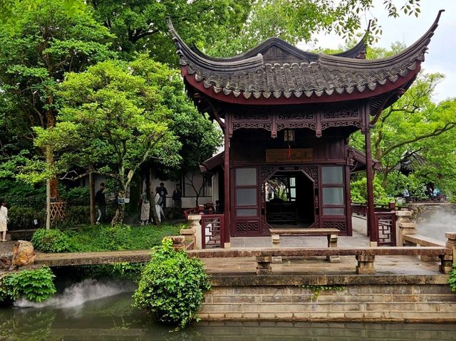 A little rain, a little mist, fully deacribe the Jiangnan Misty Rain scenery