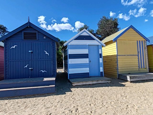 Brighton Bathing Boxes（彩虹小屋）——墨尔本最缤纷的海岸明信片