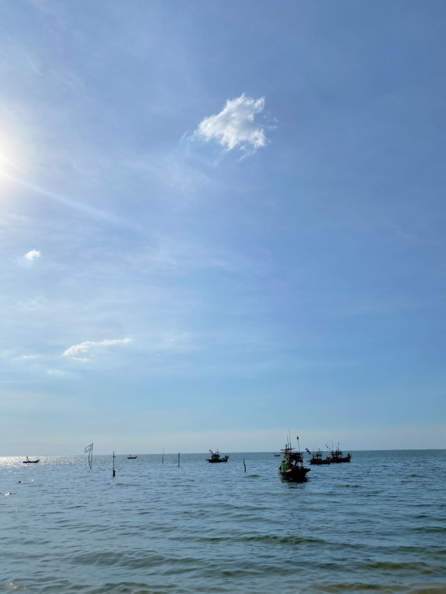 บางแสนก็แค่ปากซอย ไม่มีรถก็เที่ยวได้! 🌊🐠🦀