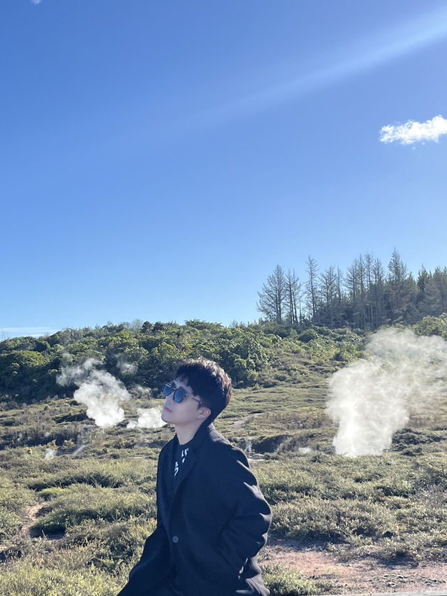 ☁️ Slow Travel in Taupō: Brunch, Waterfalls & a Golden Glow 🌿🌞